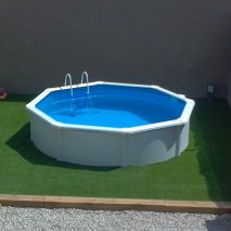 Bahia pool ovan mark 122/120 cm