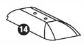 Bottenskydd Insida oval