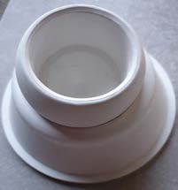 Gummifot för Däckstege rostfri, 1 st