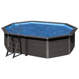 Solfolie 400g för pool 664 x 386 oval oktagonal