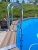 Rio Kompositpool oval 524x386/124 poolstege i rostfritt stål