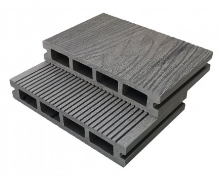 Kompisttrall Panda trall 25x153, Darkwood grå,ljusgrå