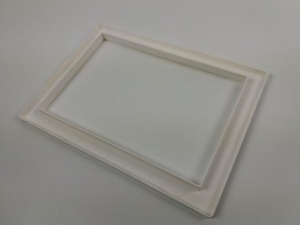 Täckram till motfläns bräddavlopp Family, Version P