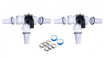 By-pass för poolvärmepump