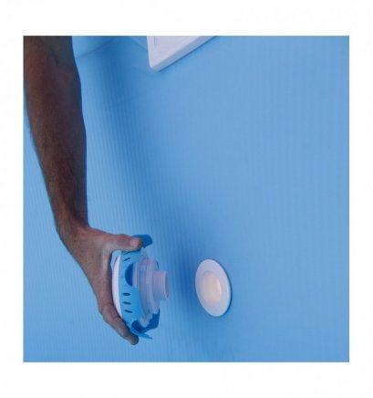 Poolampa poolbelysning utan sladd ovanjordspool