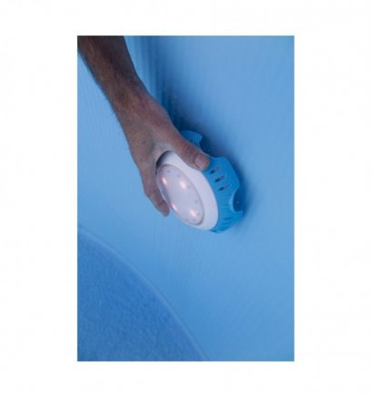 Poolampa poolbelysning utan sladd ovanjordspool