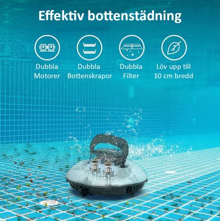 Poolrobot Frisbee UFO