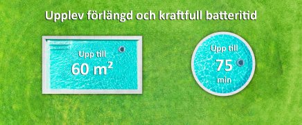 trådlös poolrobot städare bottendammsugare för ovan mark