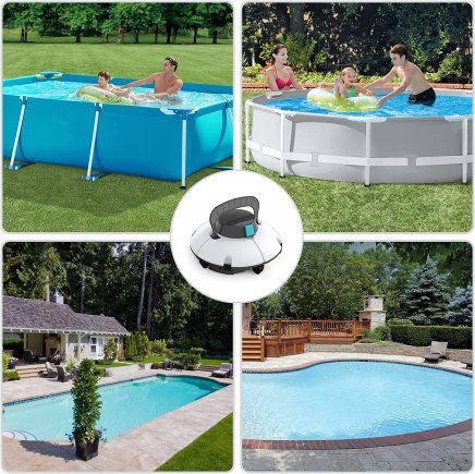 Poolrobot för ovanmarks pool