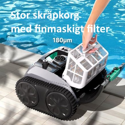 Poolrobot Wybot C1 pro WY100PRO poolstädare