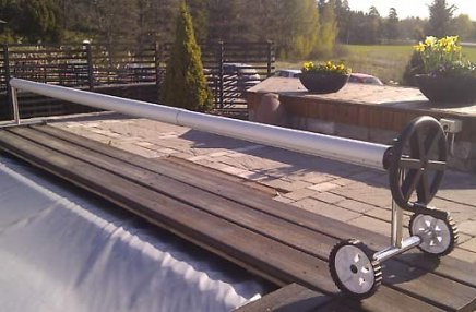 Riopool Mobil pprullningsanordning för inbyggd pool max 5,5m