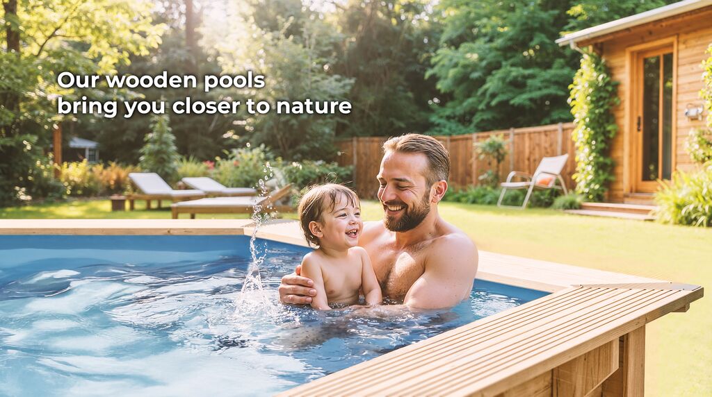 Riopool Familypool - hela familjens trädgårdspool