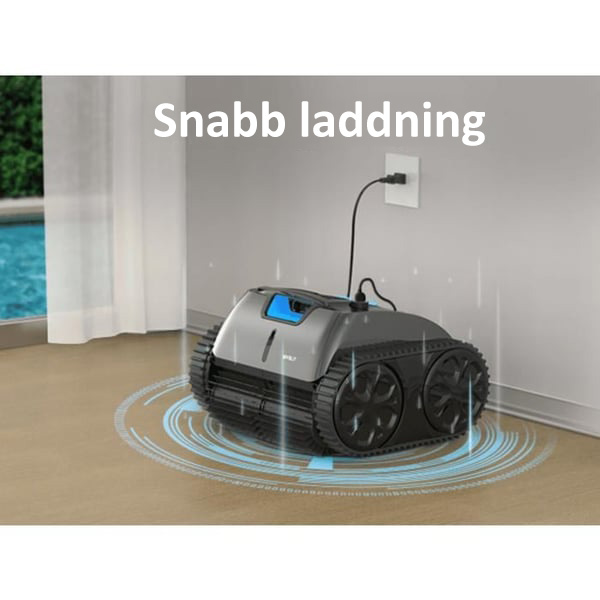 Poolrobot Wybot C1 Pro snabbladning