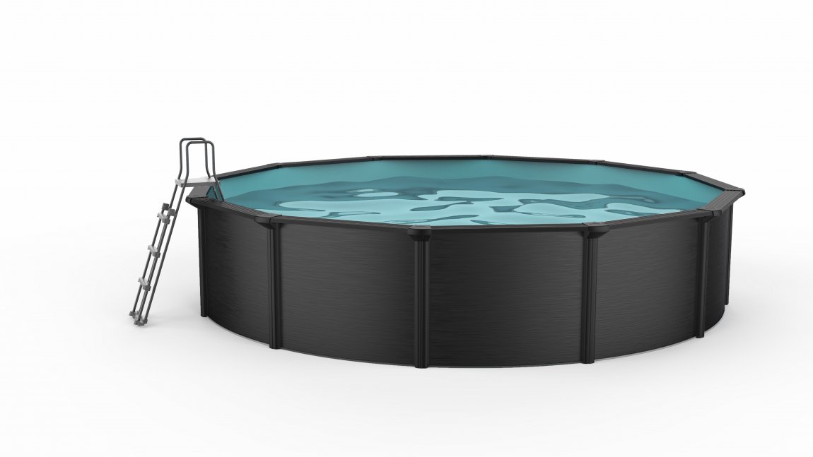 Svart läcker pool Riopool Antracit (f.d. Graphite)