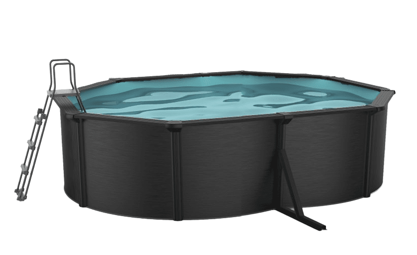 Svart läcker pool Riopool Antracit (f.d. Graphite)
